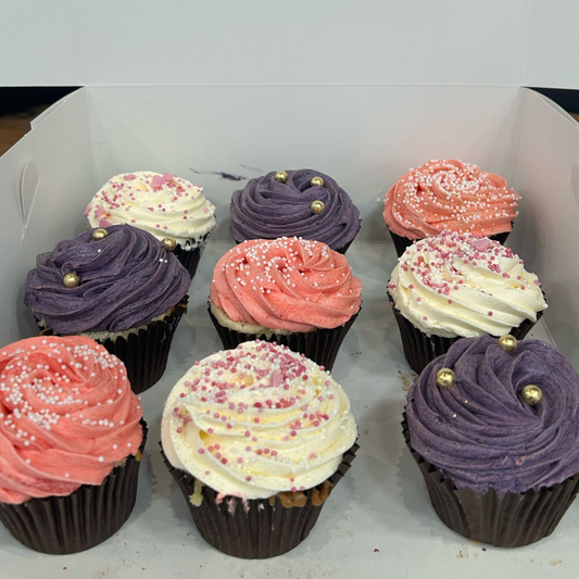 CUPCAKE BOX OF 9